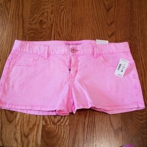 Aeropostale pink juniors shorts